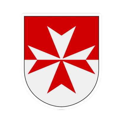 Livgardet 13. säkerhetsbataljonens stab vapen (Sweden) (Coat of Arms) STICKER Vinyl Kiss-Cut Decal 2 Inch White - The Sticker Space