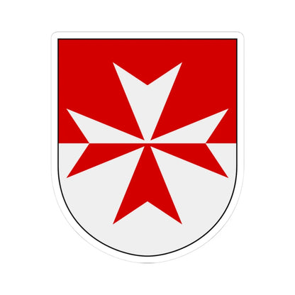 Livgardet 13. säkerhetsbataljonens stab vapen (Sweden) (Coat of Arms) STICKER Vinyl Kiss-Cut Decal 3 Inch White - The Sticker Space