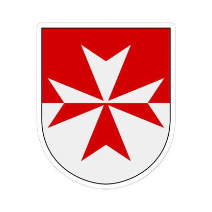 Livgardet 13. säkerhetsbataljonens stab vapen (Sweden) (Coat of Arms) STICKER Vinyl Kiss-Cut Decal 6 Inch White - The Sticker Space