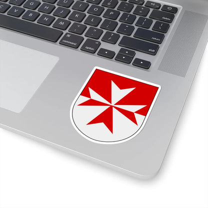 Livgardet 13. säkerhetsbataljonens stab vapen (Sweden) (Coat of Arms) STICKER Vinyl Kiss-Cut Decal - The Sticker Space