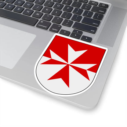 Livgardet 13. säkerhetsbataljonens stab vapen (Sweden) (Coat of Arms) STICKER Vinyl Kiss-Cut Decal - The Sticker Space