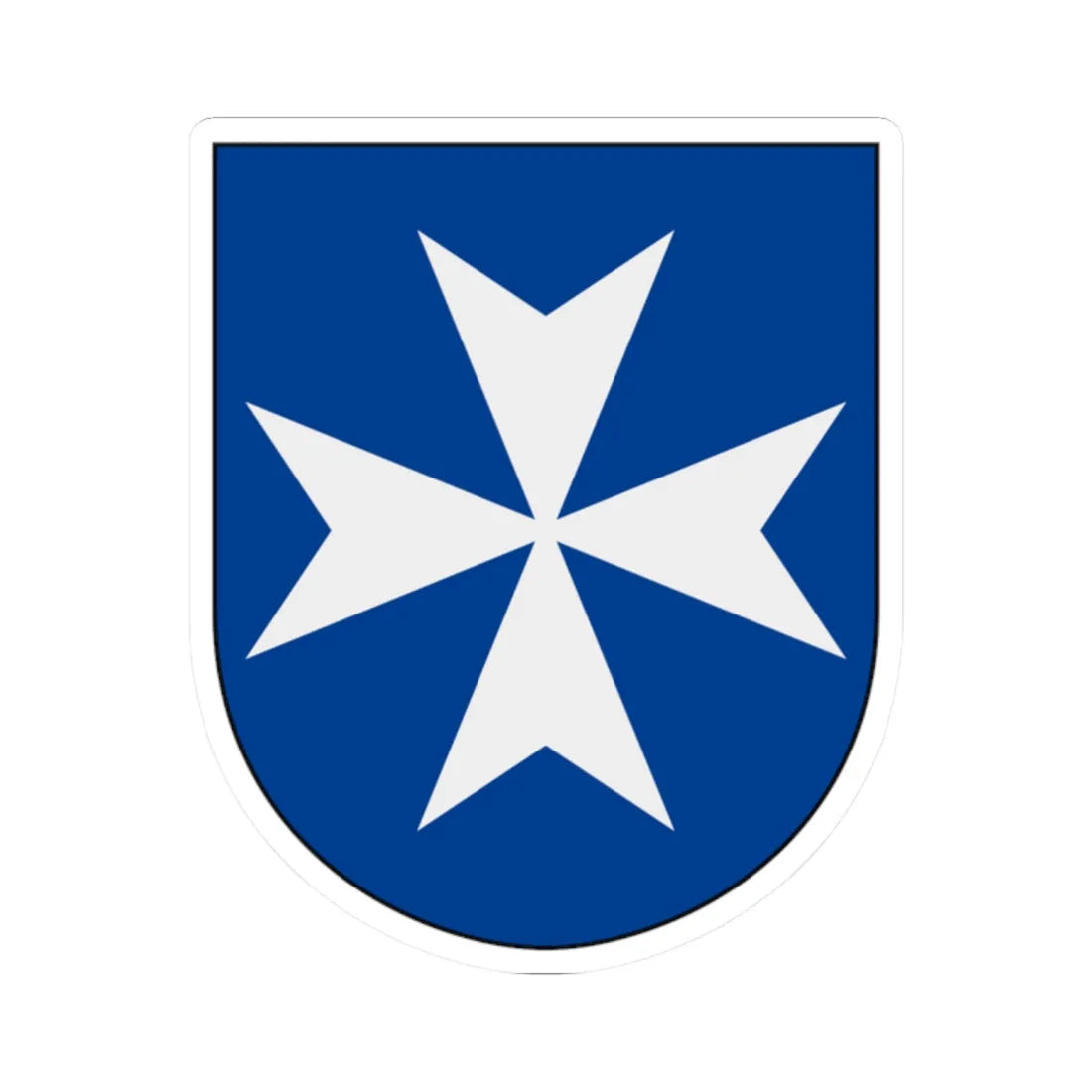 Livgardet 13. skvadronen vapen (Sweden) (Coat of Arms) STICKER Vinyl Kiss-Cut Decal 2 Inch White - The Sticker Space