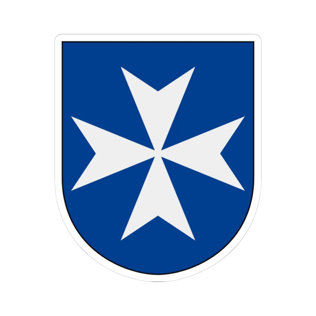 Livgardet 13. skvadronen vapen (Sweden) (Coat of Arms) STICKER Vinyl Kiss-Cut Decal 3 Inch White - The Sticker Space