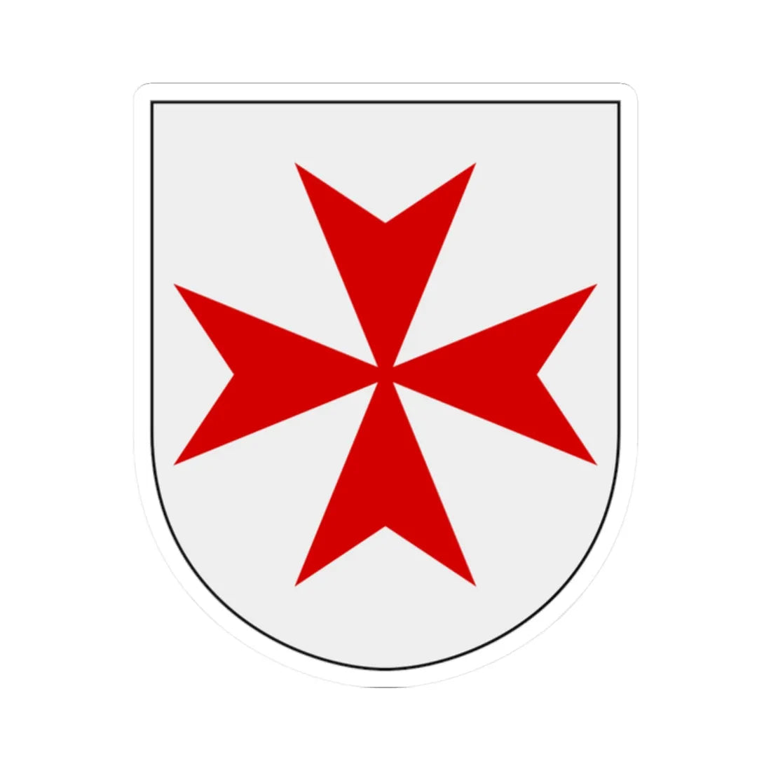 Livgardet 131. säkerhetsskvadronen vapen (Sweden) (Coat of Arms) STICKER Vinyl Kiss-Cut Decal 2 Inch White - The Sticker Space