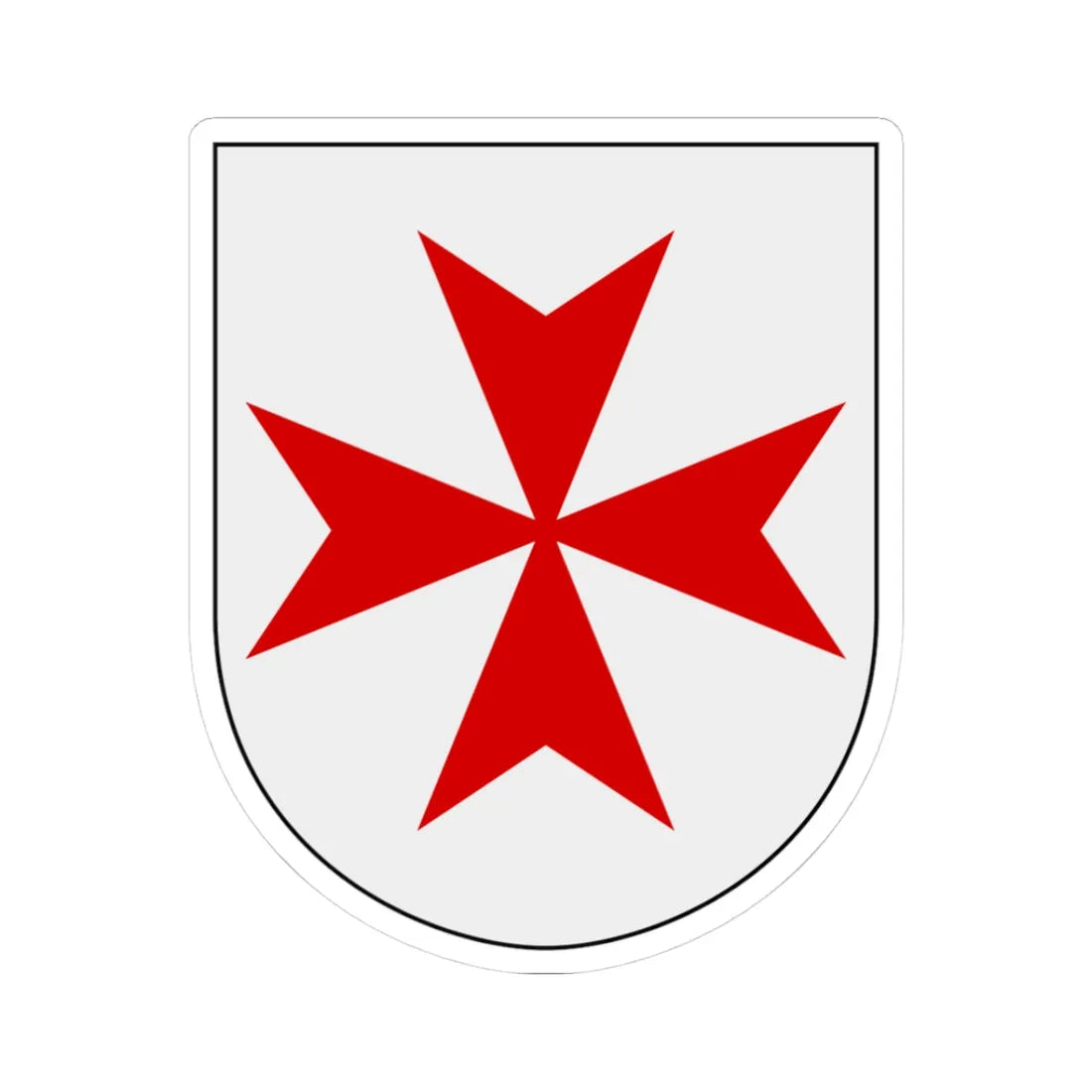 Livgardet 131. säkerhetsskvadronen vapen (Sweden) (Coat of Arms) STICKER Vinyl Kiss-Cut Decal 3 Inch White - The Sticker Space