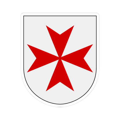 Livgardet 131. säkerhetsskvadronen vapen (Sweden) (Coat of Arms) STICKER Vinyl Kiss-Cut Decal 3 Inch White - The Sticker Space