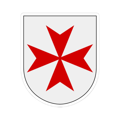 Livgardet 131. säkerhetsskvadronen vapen (Sweden) (Coat of Arms) STICKER Vinyl Kiss-Cut Decal 4 Inch White - The Sticker Space