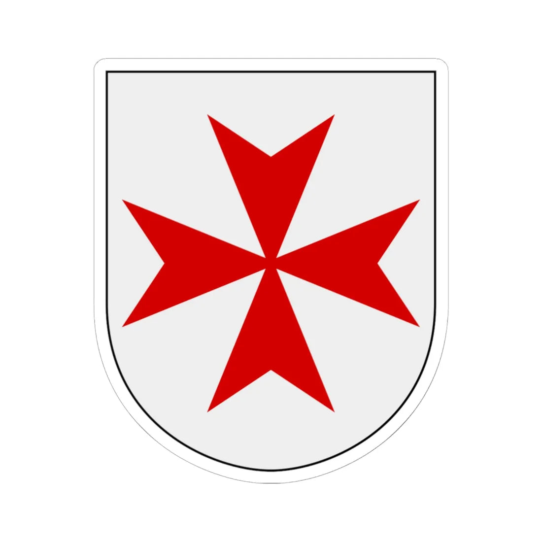 Livgardet 131. säkerhetsskvadronen vapen (Sweden) (Coat of Arms) STICKER Vinyl Kiss-Cut Decal 6 Inch White - The Sticker Space