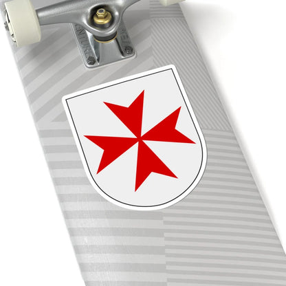 Livgardet 131. säkerhetsskvadronen vapen (Sweden) (Coat of Arms) STICKER Vinyl Kiss-Cut Decal - The Sticker Space