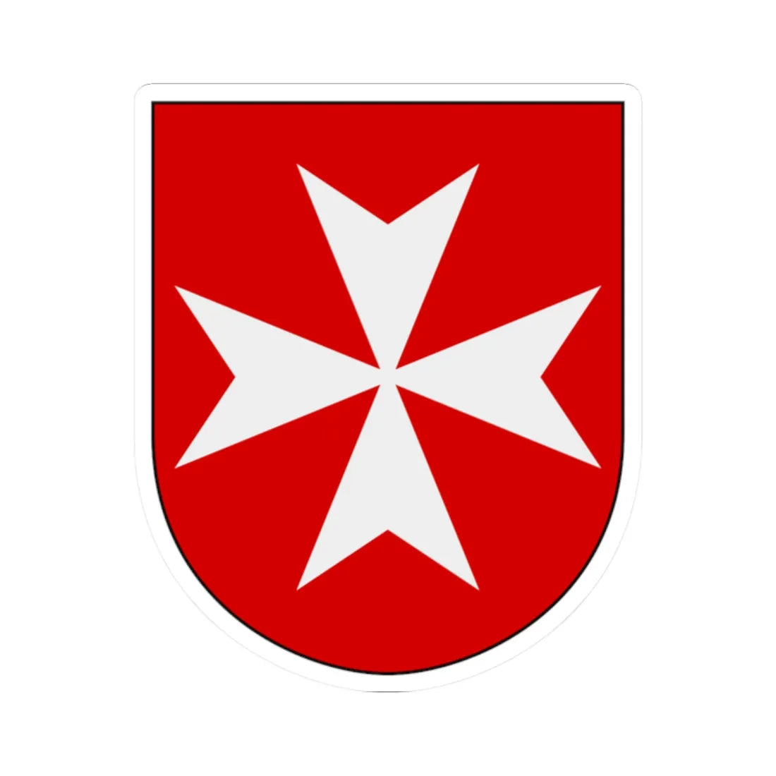 Livgardet 133. stabs- och funktionsskvadronen vapen (Sweden) (Coat of Arms) STICKER Vinyl Kiss-Cut Decal 2 Inch White - The Sticker Space