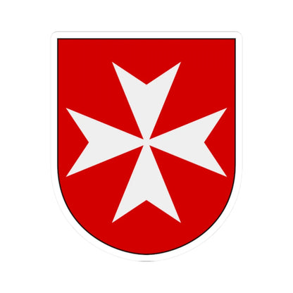 Livgardet 133. stabs- och funktionsskvadronen vapen (Sweden) (Coat of Arms) STICKER Vinyl Kiss-Cut Decal 2 Inch White - The Sticker Space