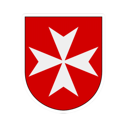 Livgardet 133. stabs- och funktionsskvadronen vapen (Sweden) (Coat of Arms) STICKER Vinyl Kiss-Cut Decal 2 Inch White - The Sticker Space