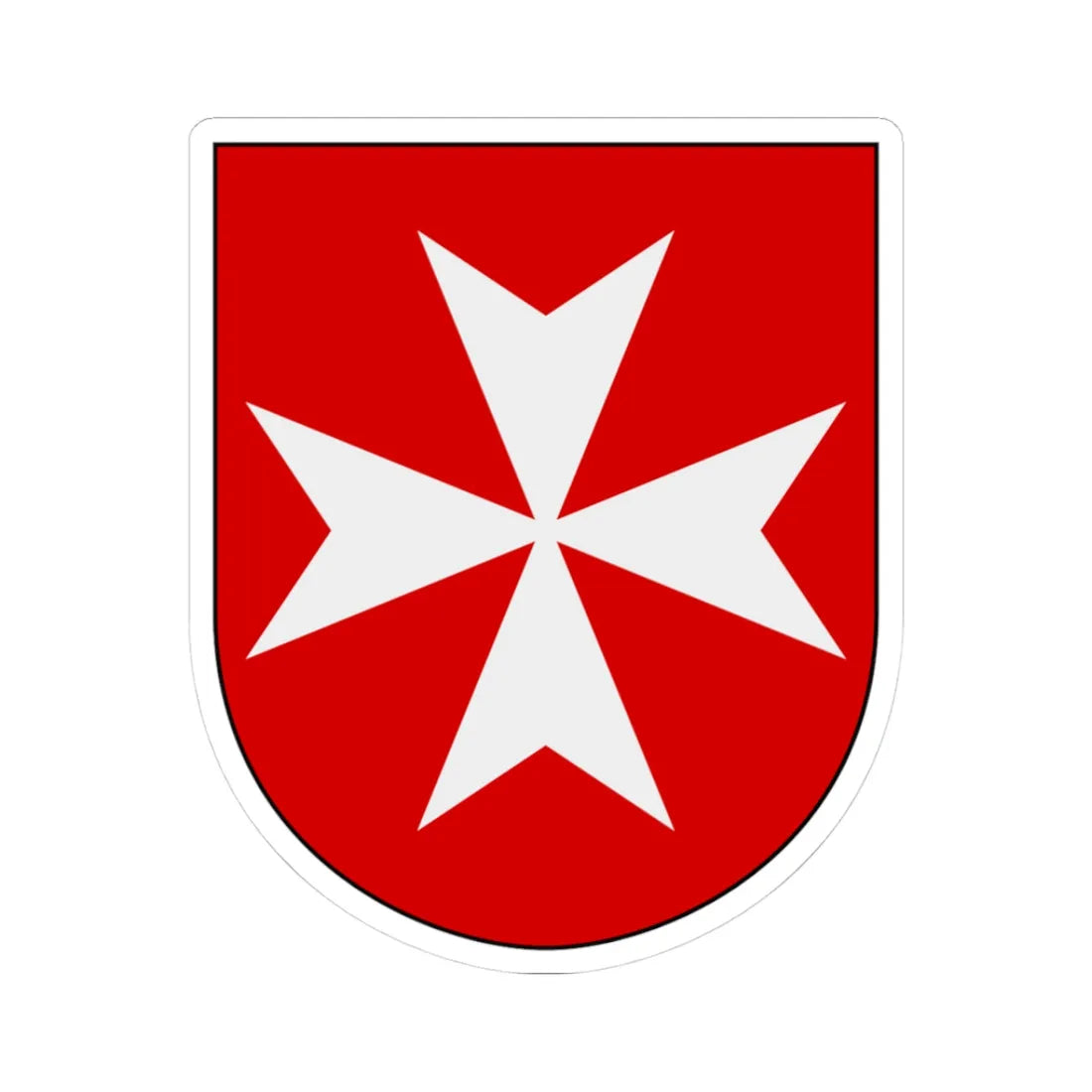 Livgardet 133. stabs- och funktionsskvadronen vapen (Sweden) (Coat of Arms) STICKER Vinyl Kiss-Cut Decal 3 Inch White - The Sticker Space