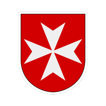 Livgardet 133. stabs- och funktionsskvadronen vapen (Sweden) (Coat of Arms) STICKER Vinyl Kiss-Cut Decal 4 Inch White - The Sticker Space