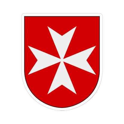 Livgardet 133. stabs- och funktionsskvadronen vapen (Sweden) (Coat of Arms) STICKER Vinyl Kiss-Cut Decal 6 Inch White - The Sticker Space