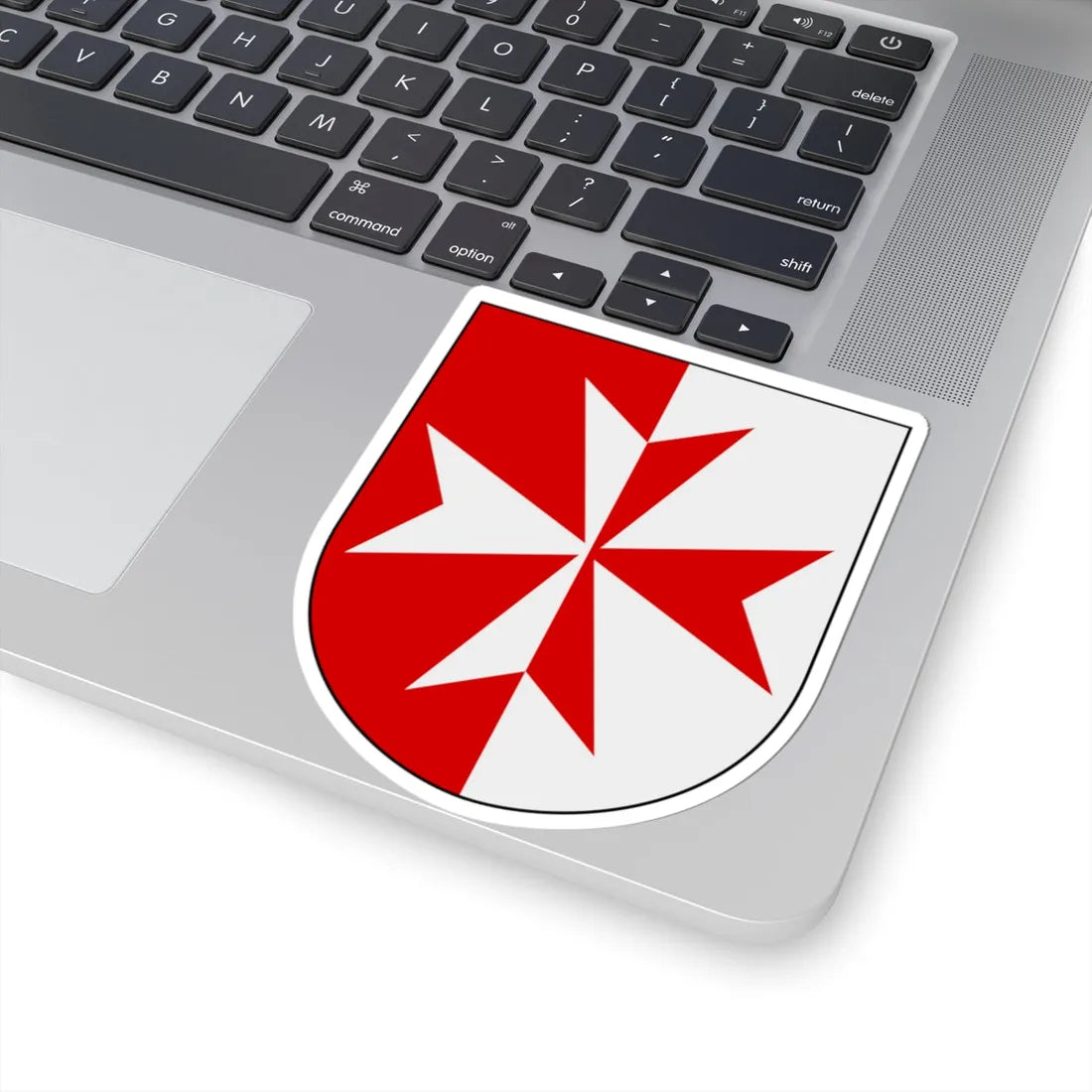 Livgardet 134. funktionsskvadronen vapen (Sweden) (Coat of Arms) STICKER Vinyl Kiss-Cut Decal - The Sticker Space