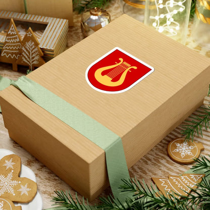 Livgardet Arméns musikkår vapen (Sweden) (Coat of Arms) STICKER Vinyl Kiss-Cut Decal - The Sticker Space