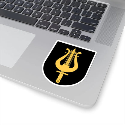 Livgardet Försvarsmusikens stab vapen (Sweden) (Coat of Arms) STICKER Vinyl Kiss-Cut Decal - The Sticker Space
