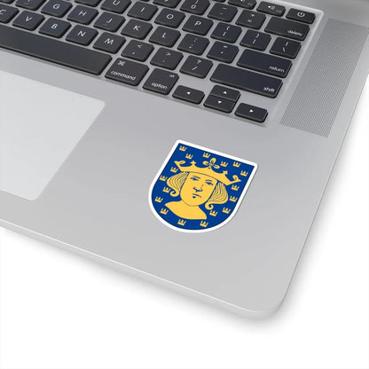 Livgardet Kommendantstaben vapen (Sweden) (Coat of Arms) STICKER Vinyl Kiss-Cut Decal - The Sticker Space
