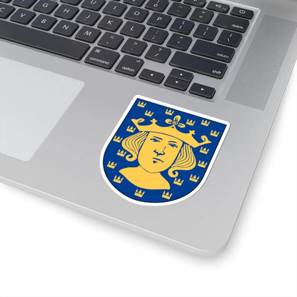 Livgardet Kommendantstaben vapen (Sweden) (Coat of Arms) STICKER Vinyl Kiss-Cut Decal - The Sticker Space