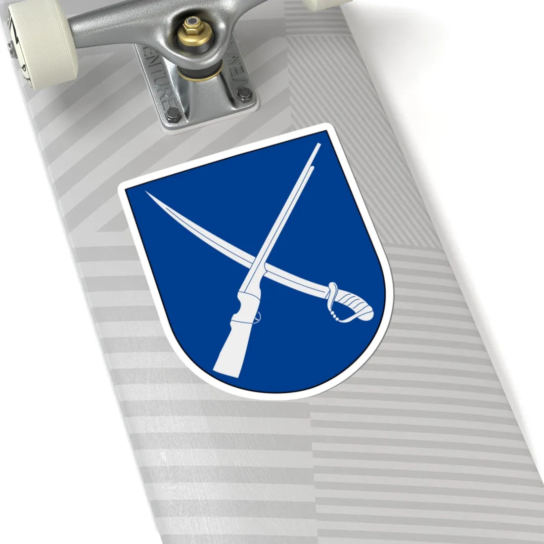 Livgardet Livbataljonens stab vapen (Sweden) (Coat of Arms) STICKER Vinyl Kiss-Cut Decal - The Sticker Space