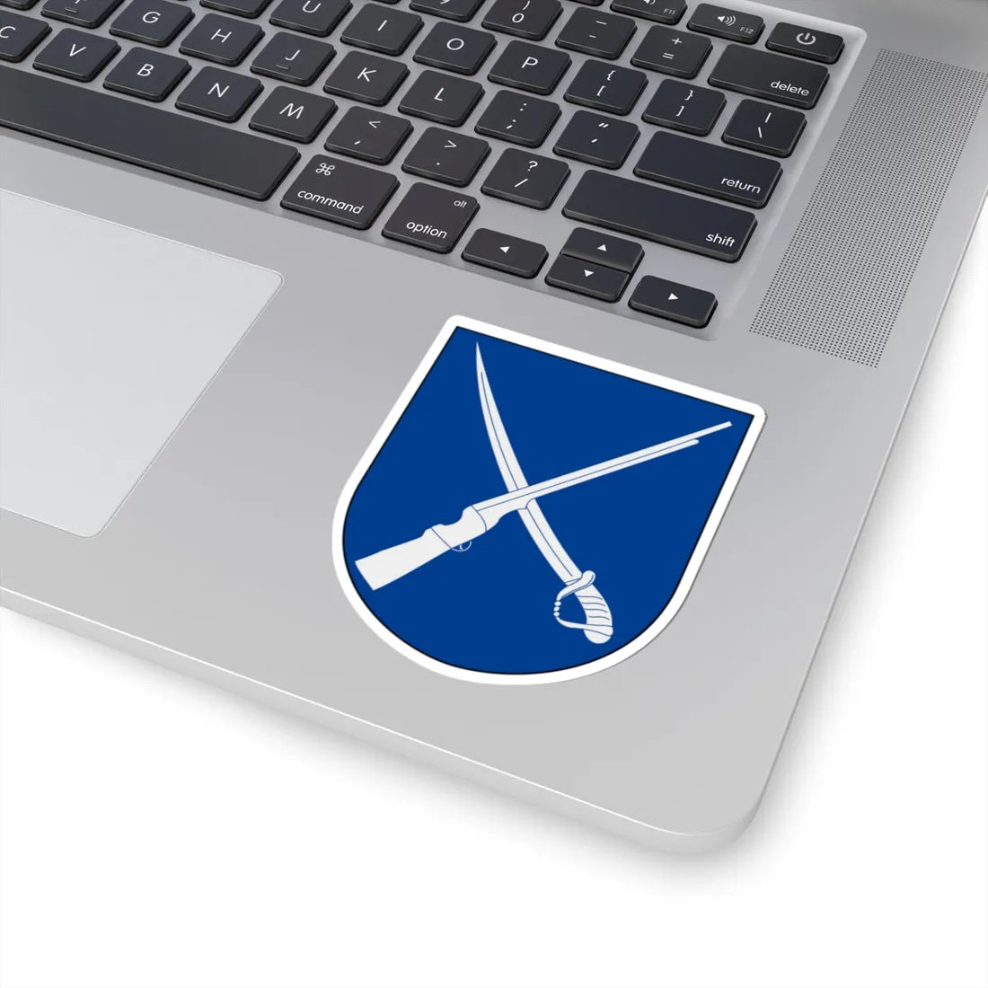 Livgardet Livbataljonens stab vapen (Sweden) (Coat of Arms) STICKER Vinyl Kiss-Cut Decal - The Sticker Space