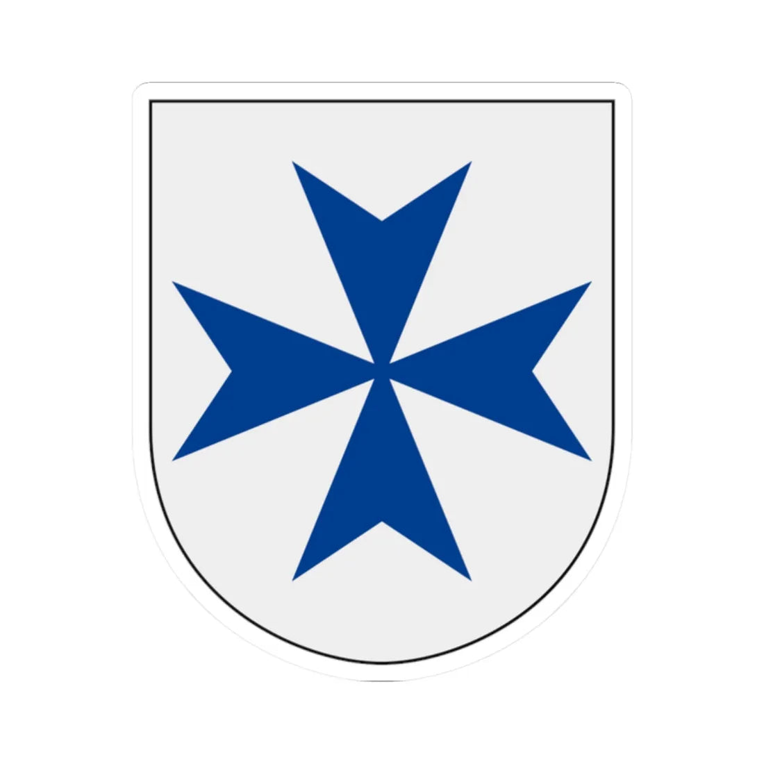 Livgardet Livskvadronen vapen (Sweden) (Coat of Arms) STICKER Vinyl Kiss-Cut Decal 2 Inch White - The Sticker Space