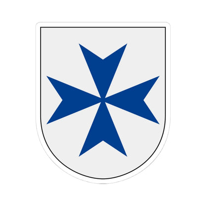 Livgardet Livskvadronen vapen (Sweden) (Coat of Arms) STICKER Vinyl Kiss-Cut Decal 4 Inch White - The Sticker Space