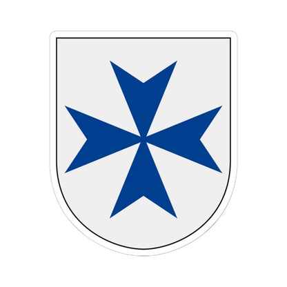 Livgardet Livskvadronen vapen (Sweden) (Coat of Arms) STICKER Vinyl Kiss-Cut Decal 6 Inch White - The Sticker Space