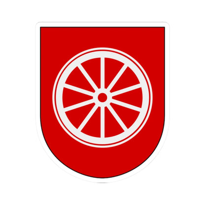 Livgardet Logistikenheten vapen (Sweden) (Coat of Arms) STICKER Vinyl Kiss-Cut Decal 2 Inch White - The Sticker Space