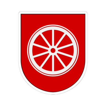 Livgardet Logistikenheten vapen (Sweden) (Coat of Arms) STICKER Vinyl Kiss-Cut Decal 6 Inch White - The Sticker Space