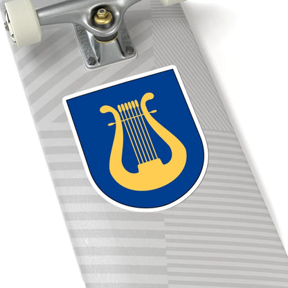 Livgardet Marinens musikkår vapen (Sweden) (Coat of Arms) STICKER Vinyl Kiss-Cut Decal - The Sticker Space