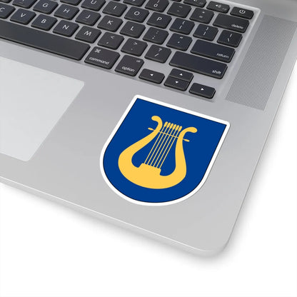 Livgardet Marinens musikkår vapen (Sweden) (Coat of Arms) STICKER Vinyl Kiss-Cut Decal - The Sticker Space