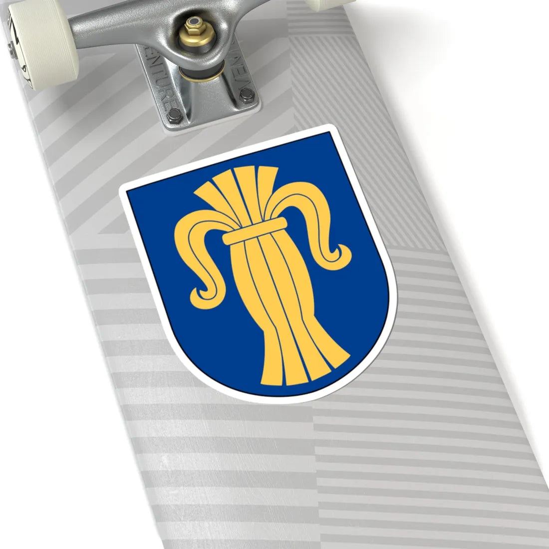 Livgardet Regementsstaben vapen (Sweden) (Coat of Arms) STICKER Vinyl Kiss-Cut Decal - The Sticker Space