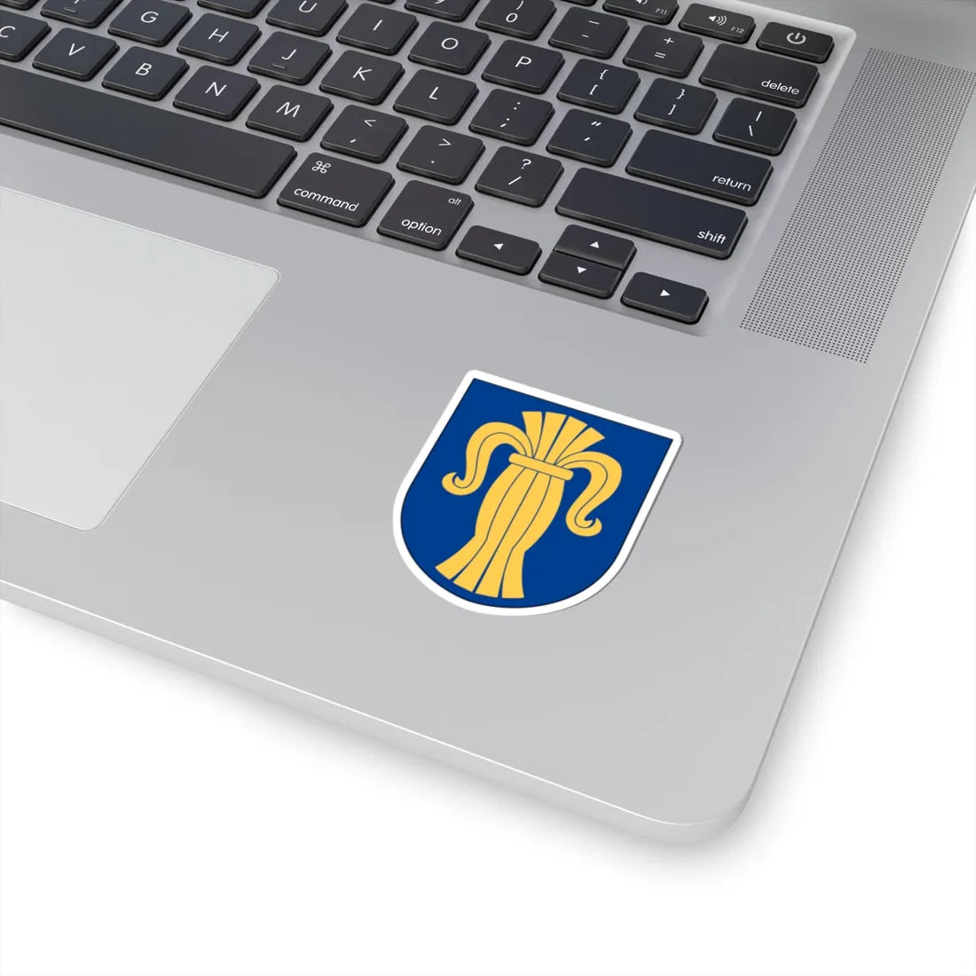 Livgardet Regementsstaben vapen (Sweden) (Coat of Arms) STICKER Vinyl Kiss-Cut Decal - The Sticker Space