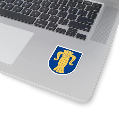 Livgardet Regementsstaben vapen (Sweden) (Coat of Arms) STICKER Vinyl Kiss-Cut Decal - The Sticker Space