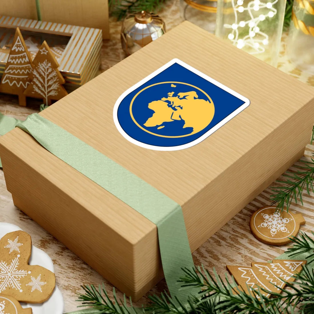 Livgardet SWEDINT vapen (Sweden) (Coat of Arms) STICKER Vinyl Kiss-Cut Decal - The Sticker Space