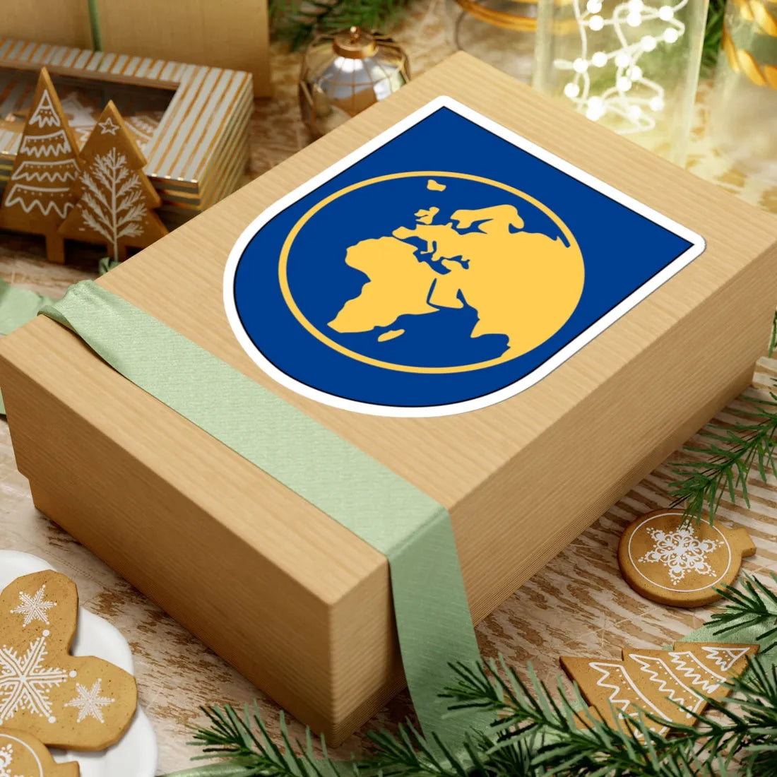 Livgardet SWEDINT vapen (Sweden) (Coat of Arms) STICKER Vinyl Kiss-Cut Decal - The Sticker Space