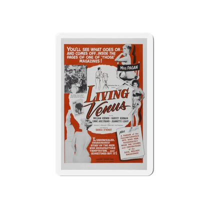 LIVING VENUS 1961 Movie Poster - Refrigerator Magnet - The Sticker Space