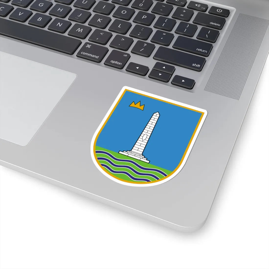Livno Wappen (Bosnia and Herzegovina) (Coat of Arms) STICKER Vinyl Kiss-Cut Decal - The Sticker Space