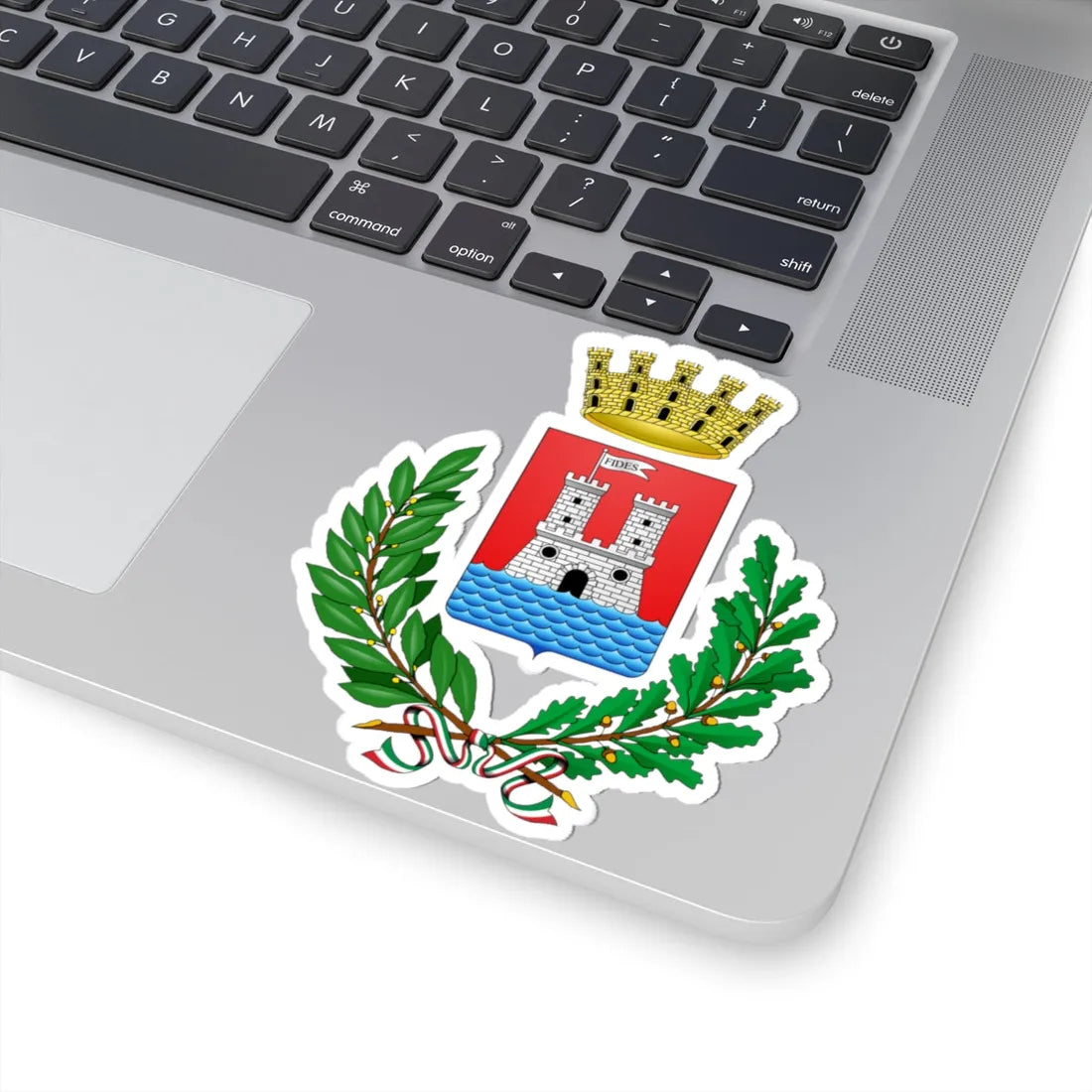 Livorno-Stemma (Italy) (Coat of Arms) STICKER Vinyl Kiss-Cut Decal - The Sticker Space