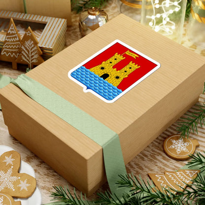 Livorno-Stemma semplificato (Italy) (Coat of Arms) STICKER Vinyl Kiss-Cut Decal - The Sticker Space