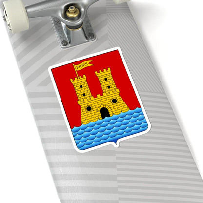 Livorno-Stemma semplificato (Italy) (Coat of Arms) STICKER Vinyl Kiss-Cut Decal - The Sticker Space