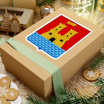 Livorno-Stemma semplificato (Italy) (Coat of Arms) STICKER Vinyl Kiss-Cut Decal - The Sticker Space