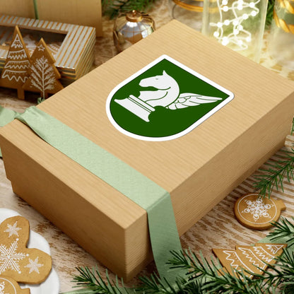 Livregementets husarer 31. luftburna bataljonen vapen (Sweden) (Coat of Arms) STICKER Vinyl Kiss-Cut Decal - The Sticker Space