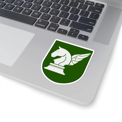 Livregementets husarer 31. luftburna bataljonen vapen (Sweden) (Coat of Arms) STICKER Vinyl Kiss-Cut Decal - The Sticker Space