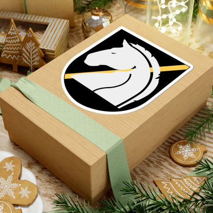 Livregementets husarer 32. underrättelsebataljonen vapen (Sweden) (Coat of Arms) STICKER Vinyl Kiss-Cut Decal - The Sticker Space