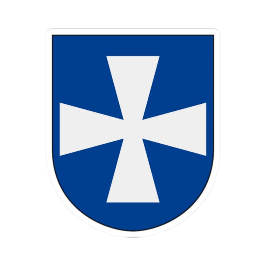 Livregementets husarer Arboga skvadron vapen (Sweden) (Coat of Arms) STICKER Vinyl Kiss-Cut Decal 2 Inch White - The Sticker Space