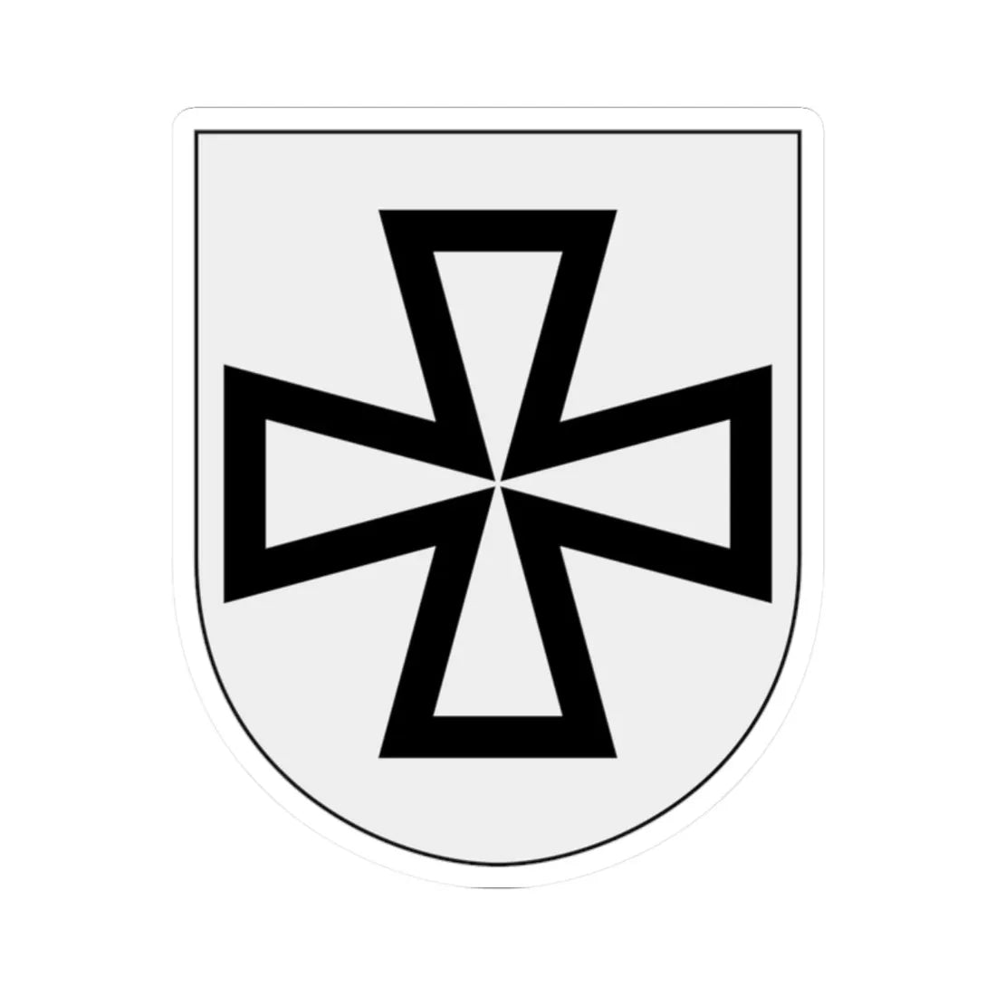 Livregementets husarer Livskvadron vapen (Sweden) (Coat of Arms) STICKER Vinyl Kiss-Cut Decal 2 Inch White - The Sticker Space