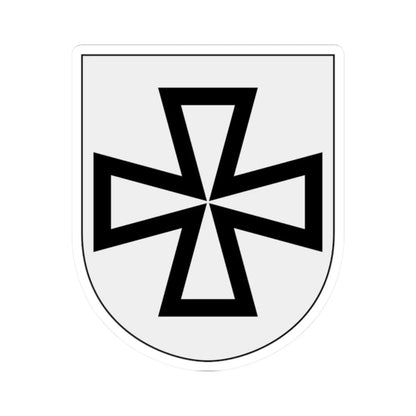 Livregementets husarer Livskvadron vapen (Sweden) (Coat of Arms) STICKER Vinyl Kiss-Cut Decal 2 Inch White - The Sticker Space